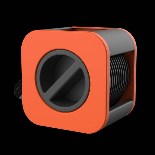 Enrouleur électrique ménager, 3P. 2P+T 16A, 1 USB-A, 1USB-C - Quarx