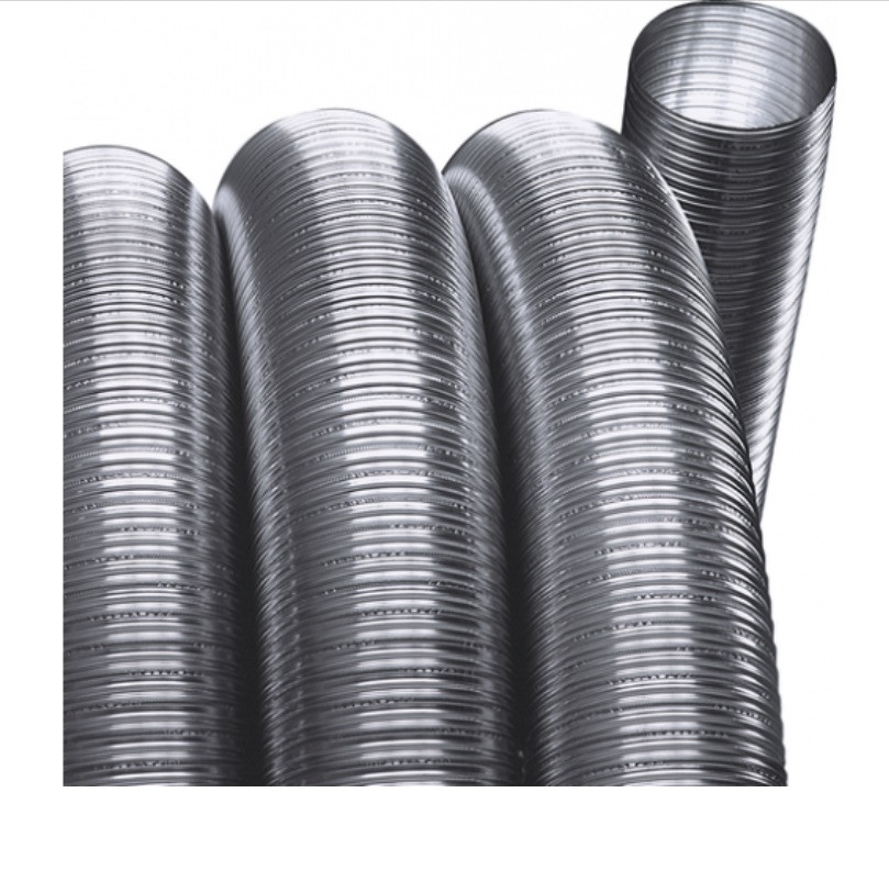 Flexible de tubage double paroi - Ø150MM - intérieur extérieur - épaisseur 0,10cm - 7M - modèle Flex lisse 316