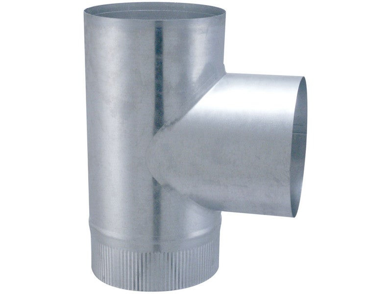 Coude en T de 90 degrès d'angle pour raccordement femelle modèle POLYFEU Diamètre 153 mm - vue 2