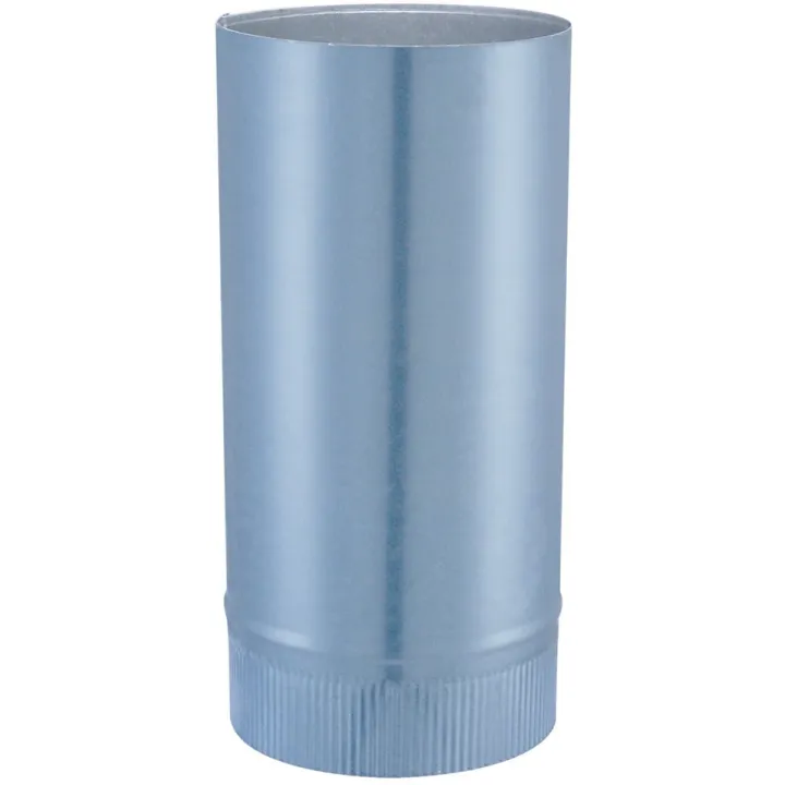 Coude plissé de 45 degrès d'angle et aluminié pour conduit de raccordement Diamètre 153 mm modèle POLYFEU - vue 2