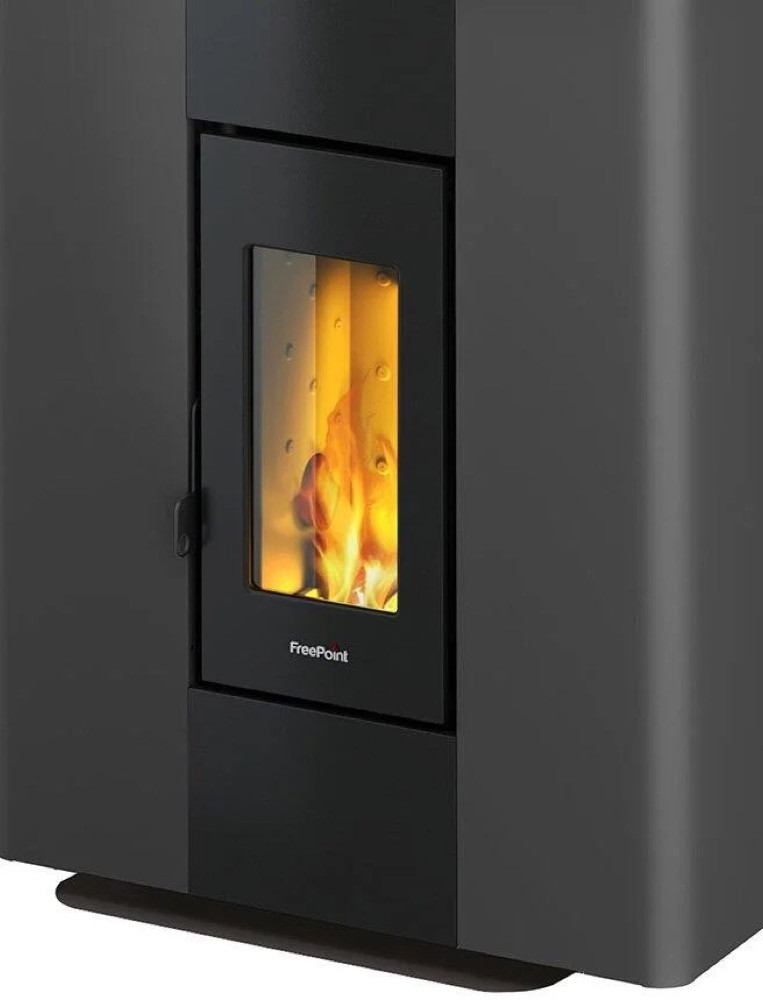 FreePoint Poêle à granulés étanche Roxy Stand Anthracite 7 kW — free download