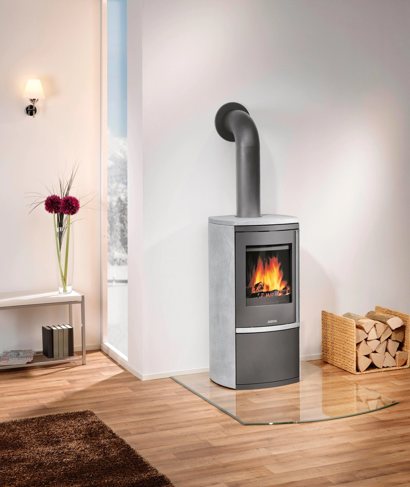Justus Poêle à bois Reno R Acier Gris Pierre Ollaire 6 kW — free download