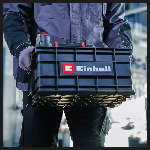 Boîte à outils modulaire – E-Case – Charge max. 90 kg – Polypropylène – Système E-Case Einhell - EINHELL 
