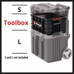Boîte à outils modulaire – E-Case – Charge max. 90 kg – Polypropylène – Système E-Case Einhell - EINHELL 