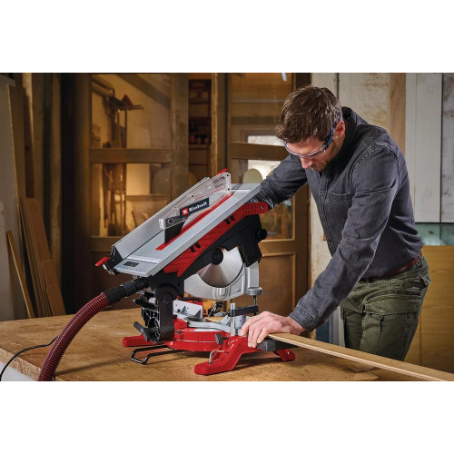 Scie à onglets transversale avec table supérieure  TE-MS 254 T - EINHELL 
