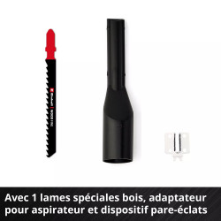 Scie sauteuse sans fil 18 V – TC-JS 18/70 Li – coupe bois 70 mm – batterie 2,5 Ah - EINHELL 