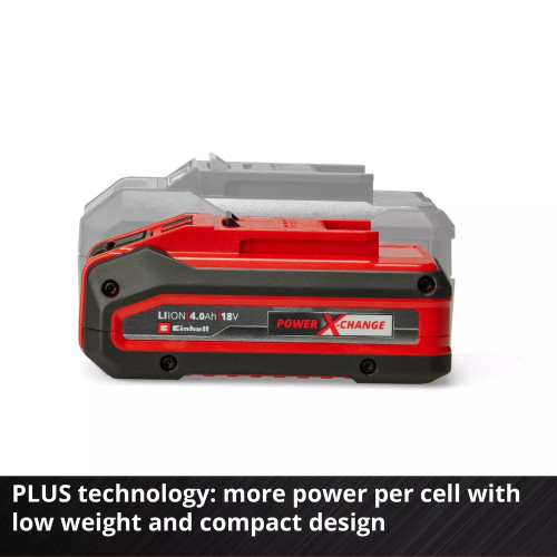 Batterie Power X-Change PLUS – 18 V – 4,0 Ah – Technologie PLUS – TWIN-PACK compatible - EINHELL 