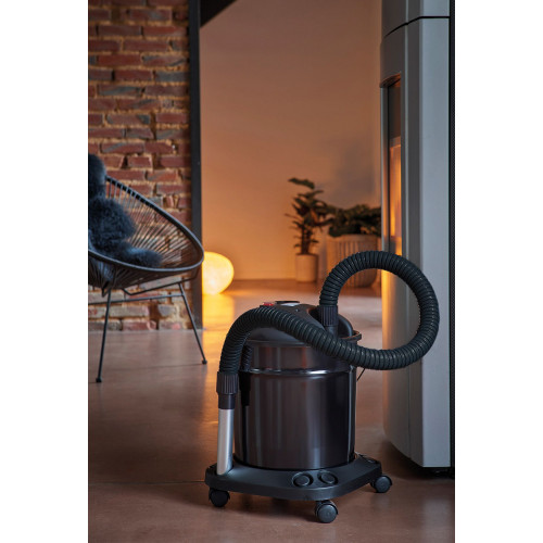 Aspirateur à cendres 18L - modèle Cendr'Express - noir - 1200W - Made in Italy - Dixneuf
