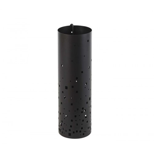 Serviteur de cheminée noir avec 3 accessoires inclus - modèle EPHEMERE - diamètre 16 cm - acier - Dixneuf