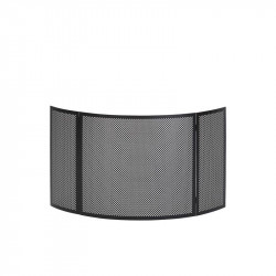 Par feu avec 3 volets - modèle PHOENIX - acier noir givré - Dixneuf