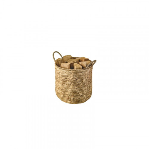 Panier à bûches de couleur marron - modèle BALI - Dixneuf