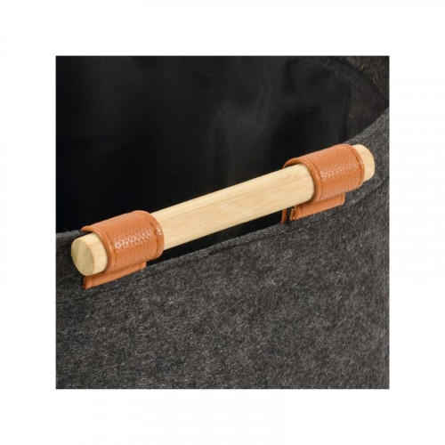 Corbeille pour stocker du granulés et petite bûche - feutrine - Dixneuf