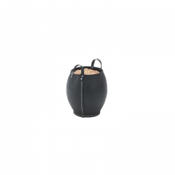 Réservoir à granulés en simili-cuir - modèle NAXOS - Dixneuf