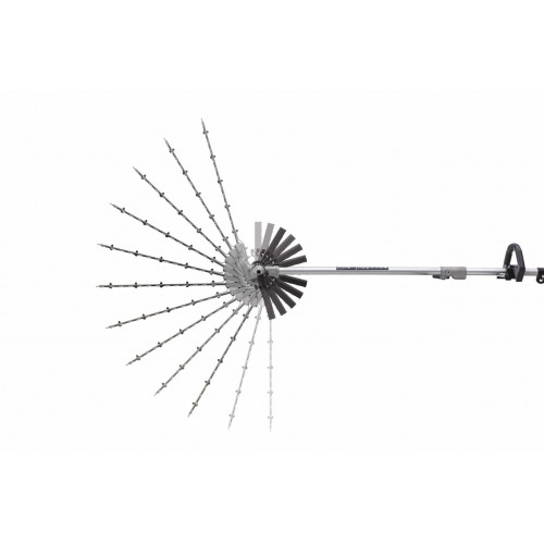 Outil multifonction sans fil - IBMT 36V - 4en1 - moteur Brushless - Taille-haie, bordures et débroussailleuse - batterie Bosch O - Ikra