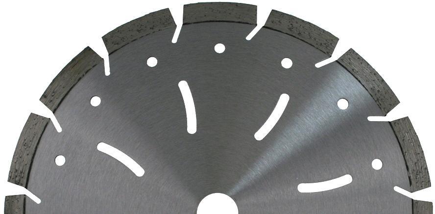 Disque diamant segmenté trous de ventilation Ø 115 mm