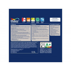 Peinture vieux rose mur, boiserie Creme de couleur DULUX VALENTINE mat 0.5 l - DULUX VALENTINE