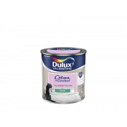 Peinture mur, boiserie et papier peint DULUX VALENTINE fantaisie parme satiné 0.5L - DULUX VALENTINE