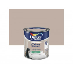 Peinture mur, boiserie crème de couleur DULUX VALENTINE marron glacé satiné 0.5L de marque DULUX VALENTINE, référence: B8641300