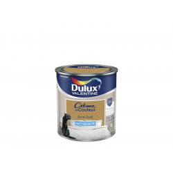 Peinture mur, boiserie crème de couleur DULUX VALENTINE ocre dore mat 0.5L - DULUX VALENTINE