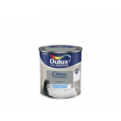 Peinture mur, boiserie crème de couleur DULUX VALENTINE titanium mat 0.5L - DULUX VALENTINE