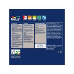 Peinture mur, Creme de couleur DULUX VALENTINE vert tropical satine 2.5 l - DULUX VALENTINE