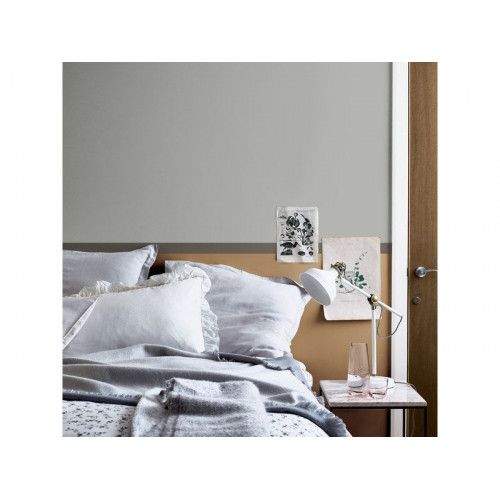 Peinture mur, Crème de couleur DULUX VALENTINE béton gris satiné 3 l - DULUX VALENTINE