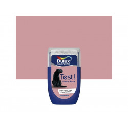 Testeur peinture vieux rose satine Creme de couleur DULUX VALENTINE 30 ml - DULUX VALENTINE