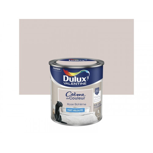 Peinture rose bohem mur et boiserie DULUX VALENTINE mat 0.5 l - DULUX VALENTINE