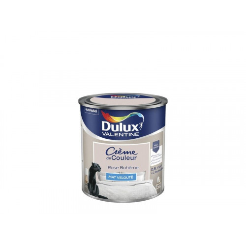 Peinture rose bohem mur et boiserie DULUX VALENTINE mat 0.5 l - DULUX VALENTINE