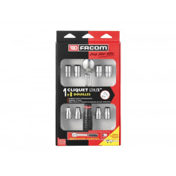 Coffret de douilles acier FACOM, 38 pièces - FACOM