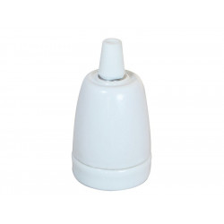 Douille e27 filetage ceramique blanc TIBELEC de marque TIBELEC, référence: B8680400
