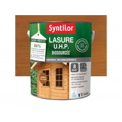 Lasure SYNTILOR U.H.P. biosourcee nature protect 8 ans chêne fonce satiné 5 L de marque SYNTILOR, référence: B8684000