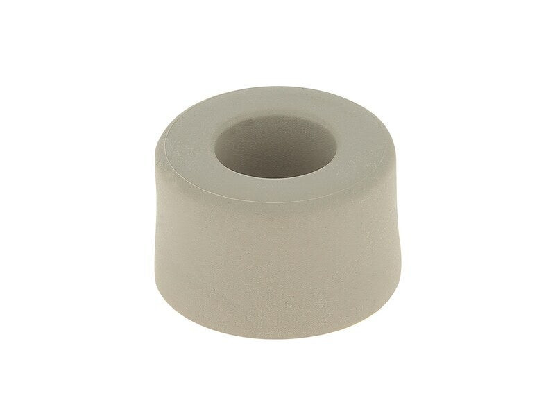 Butée de porte à visser CHRISLIGNE Bu170/25/30w poli beige Diam.4 x H.2.5 cm
