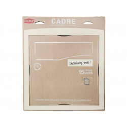 Cadre D'Encastrement H.33.6 X L.32.6 X P.3.5 Cm Renz, Ivoire - RENZ
