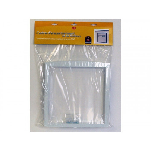 Cadre D'Encastrement H.33.6 X L.32.6 X P.3.5 Cm Renz, Blanc - RENZ