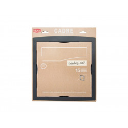 Cadre D'Encastrement H.33.65 X L.32.65 X P.3.5 Cm Renz, Gris Anthracite - RENZ