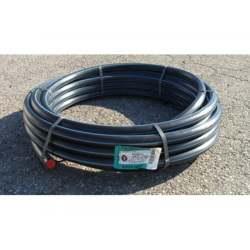 Tube D'Alimentation Polyéthylène, Diam.24.8 X 32 Mm, En Couronne De 25 M - Sans marque