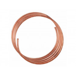 Tube D'Alimentation Cuivre Recuit, Diam.12 X 14 Mm, En Couronne De 5 M - Sans marque
