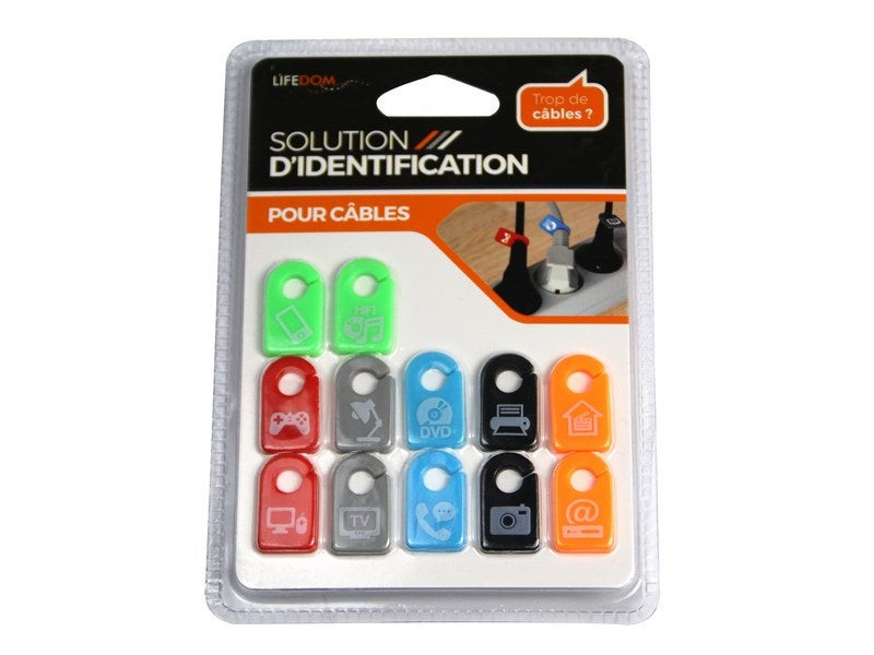 Zenitech Repères câbles 12 pièces - vue 2