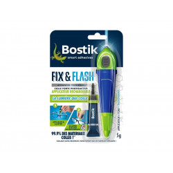 Colle Réparation Fix & Flash Bostik, Applicateur Et Tube De 5G Inclus - Bostik