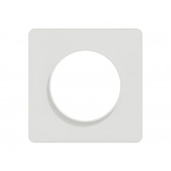 Plaque simple Odace Touch, SCHNEIDER ELECTRIC, blanc - SCHNEIDER ELECTRIC