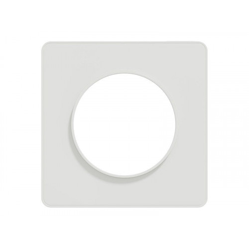 Plaque simple Odace Touch, SCHNEIDER ELECTRIC, blanc - SCHNEIDER ELECTRIC