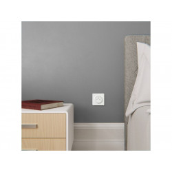 Plaque simple Odace Touch, SCHNEIDER ELECTRIC, blanc - SCHNEIDER ELECTRIC