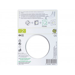Plaque simple Odace Touch, SCHNEIDER ELECTRIC, blanc - SCHNEIDER ELECTRIC