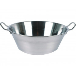 Bassine inox 2 anses diam. 38 cm 9L de marque LE PRATIQUE, référence: B8777500