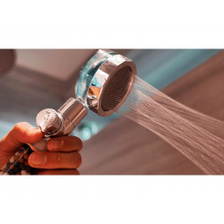 Pommeau de douche 1 jet Helisseo - Sans marque