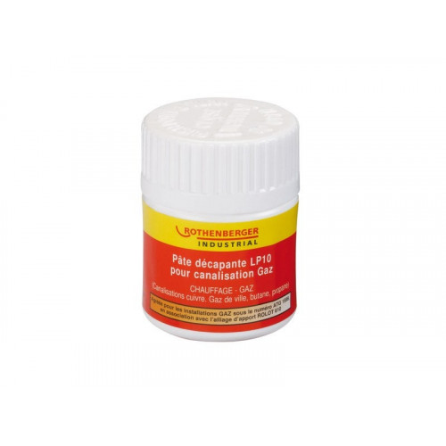 Pâte décapante pour canalisation gaz LP10, ROTHENBERGER, 65 g - ROTHENBERGER