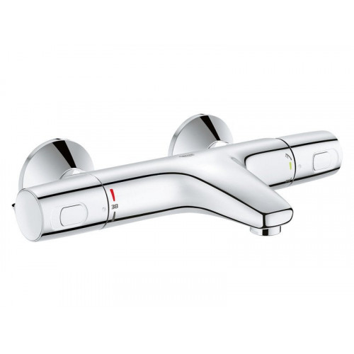 Mitigeur thermostatique de baignoire chromé, GROHE Précision trend - GROHE