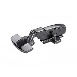 Charnière invisible acier pour meuble, amorti 1/2 applique rentrant 35 mm - HETTICH