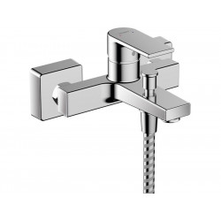 Mitigeur mecanique de baignoire chrome chrome, HANSGROHE Vernis shape - HANSGROHE